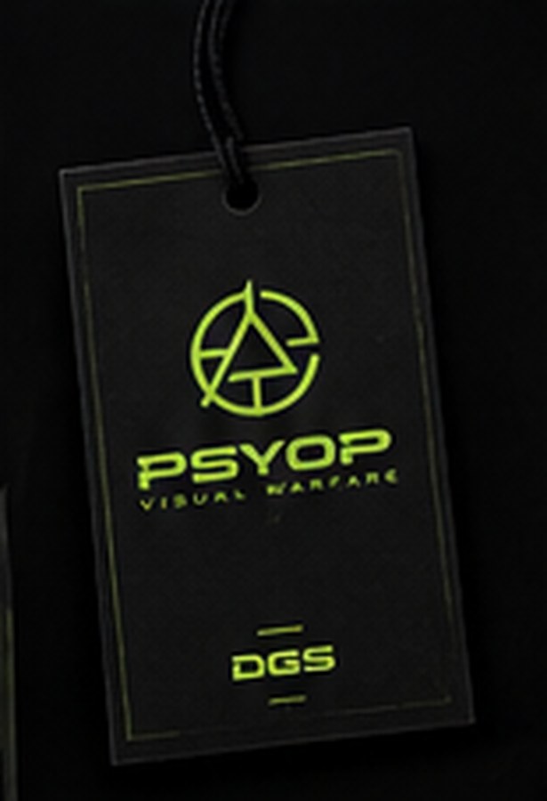PSYOP hang tag